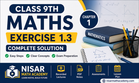 Ex 1.3 Class 9th Maths complete solution
